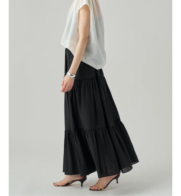 VERMEIL par iena「《予約》Airy ティアードスカート」|スカート|