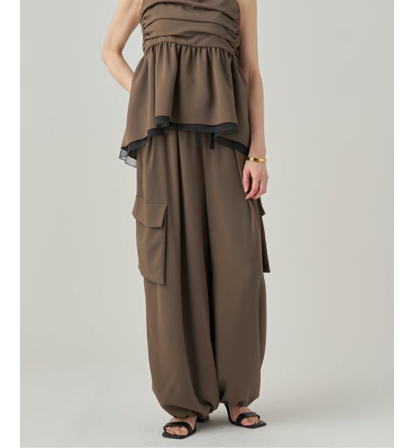 VERMEIL par iena「《予約》Utility イージーパンツ」|その他|