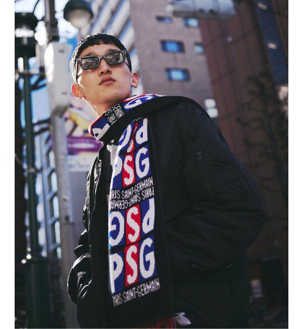 Paris Saint-Germain「【PSGｘTieScarf】PSG*TieScarf Company Acrylic Scarf」|マフラー|その他カラー K