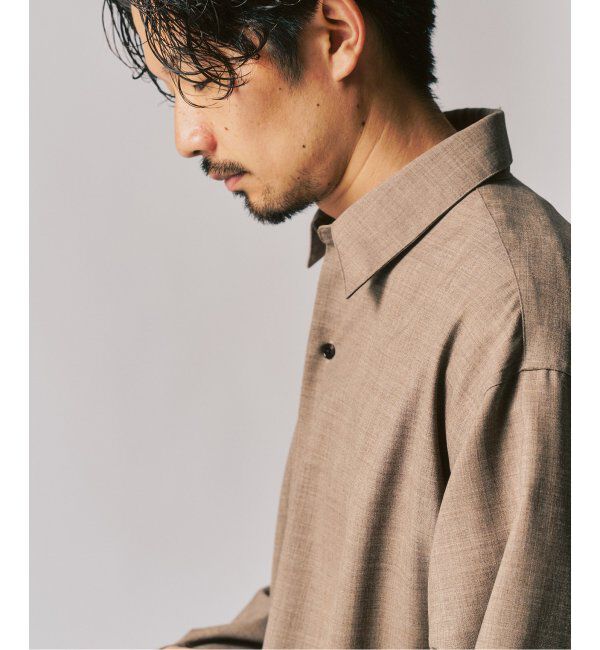 417 EDIFICE「LE JAPON Akita レギュラーウールシャツ」|シャツ・ブラウス|