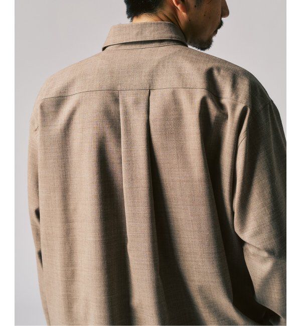 417 EDIFICE「LE JAPON Akita レギュラーウールシャツ」|シャツ・ブラウス|