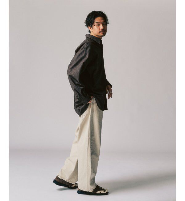 417 EDIFICE「LE JAPON Akita レギュラーウールシャツ」|シャツ・ブラウス|