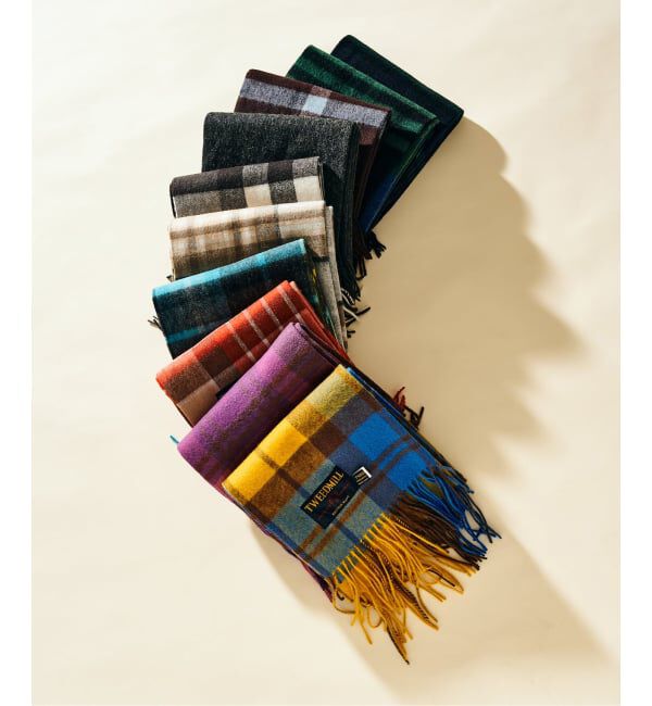 417 EDIFICE「TWEEDMILL / ツイードミル LAMBSWOOL STOLE」|マフラー|