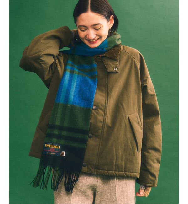 417 EDIFICE「TWEEDMILL / ツイードミル LAMBSWOOL STOLE」|マフラー|