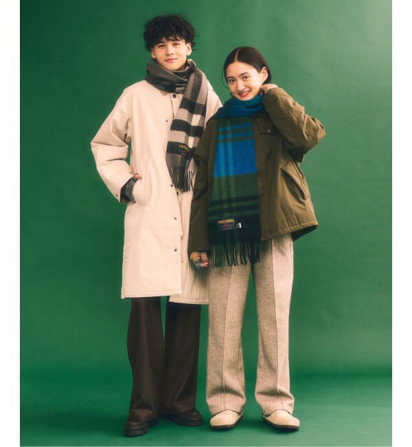 417 EDIFICE「TWEEDMILL / ツイードミル LAMBSWOOL STOLE」|マフラー|