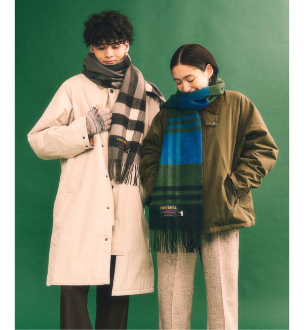 417 EDIFICE「TWEEDMILL / ツイードミル LAMBSWOOL STOLE」|マフラー|