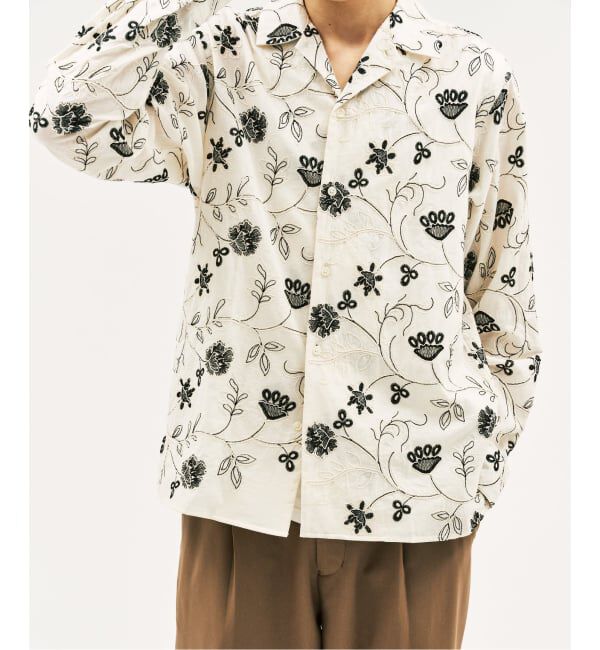 417 EDIFICE「P.A EMBROIDERY シャツ」|シャツ・ブラウス|