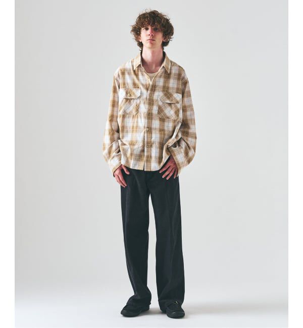 417 EDIFICE「ステッチチェック シャツ」|シャツ・ブラウス|