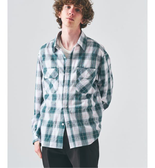 417 EDIFICE「ステッチチェック シャツ」|シャツ・ブラウス|