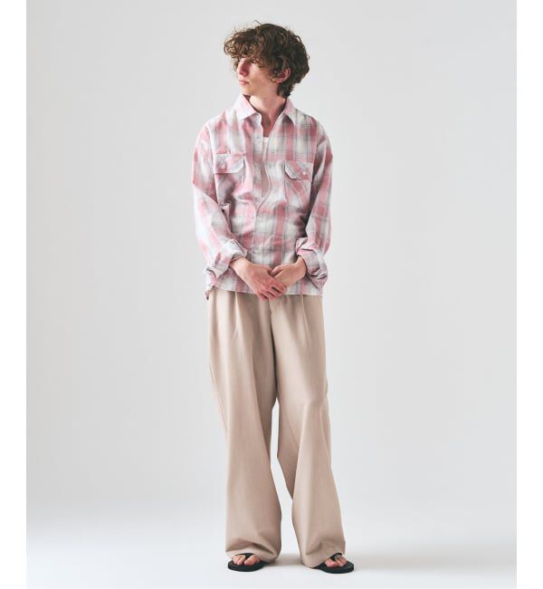 417 EDIFICE「ステッチチェック シャツ」|シャツ・ブラウス|