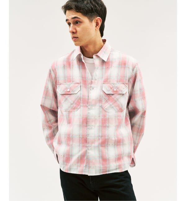 417 EDIFICE「ステッチチェック シャツ」|シャツ・ブラウス|