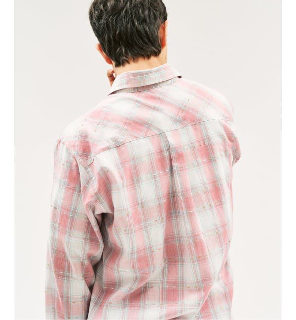 417 EDIFICE「ステッチチェック シャツ」|シャツ・ブラウス|