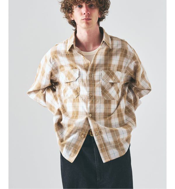 417 EDIFICE「ステッチチェック シャツ」|シャツ・ブラウス|