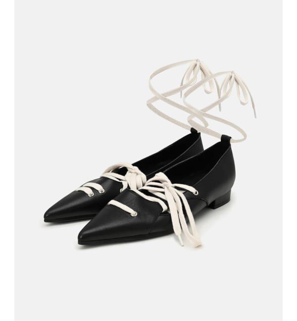 PULP「【Geek Office / ギークオフィス】NACHE / ナチェ STRAP STILETTO FLAT SHOES」|その他|