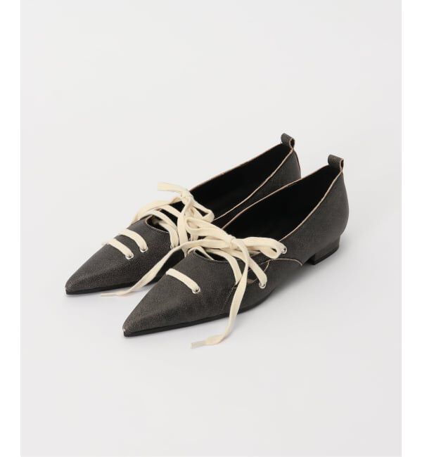 PULP「【Geek Office / ギークオフィス】NACHE / ナチェ STRAP STILETTO FLAT SHOES」|その他|