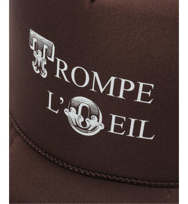 PULP「TODAY edition / トゥデイエディション TROMPE L'OEIL CAP」|キャップ・キャスケット|