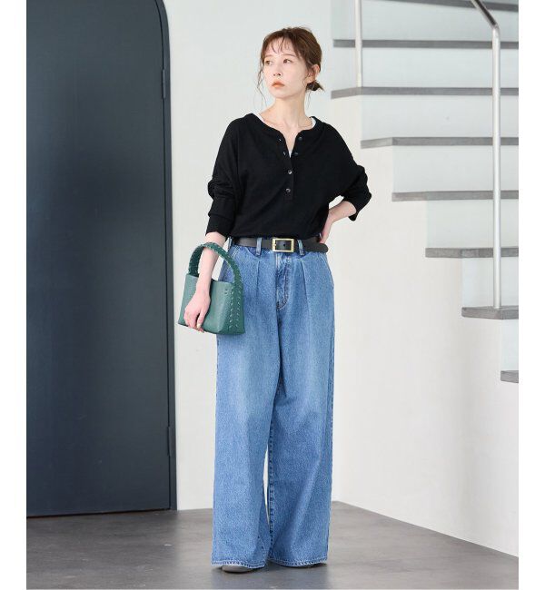 JOURNAL STANDARD「《WEB限定追加2》ウォッシャブル2WAYヘンリープルオーバー」|ニット・セーター|