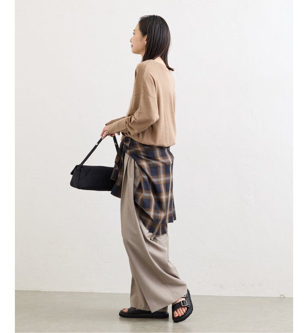 JOURNAL STANDARD「《WEB限定追加2》ウォッシャブル2WAYヘンリープルオーバー」|ニット・セーター|