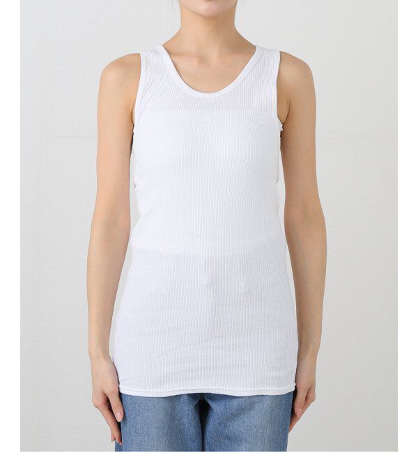 journal standard luxe「マルドウテレコ タンクトップ」|タンクトップ|ホワイト