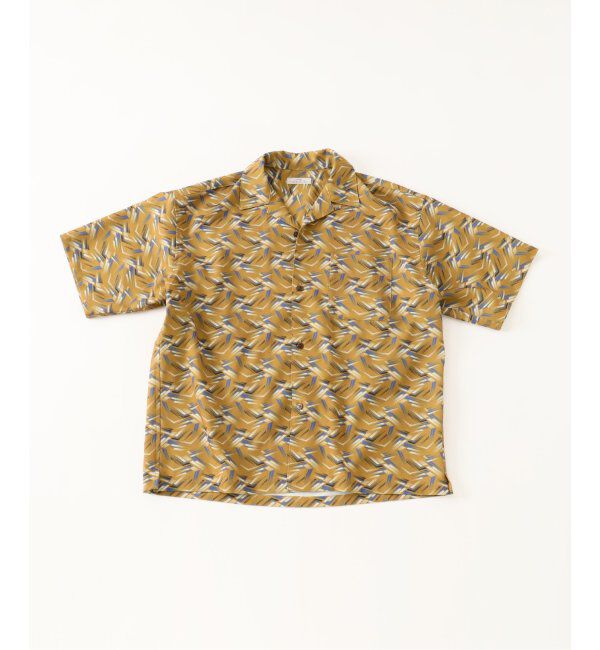 JOURNAL STANDARD relume「ホールパターン プリント オープンカラーシャツ」|シャツ・ブラウス|