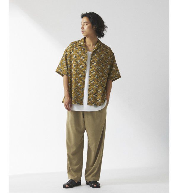 JOURNAL STANDARD relume「ホールパターン プリント オープンカラーシャツ」|シャツ・ブラウス|