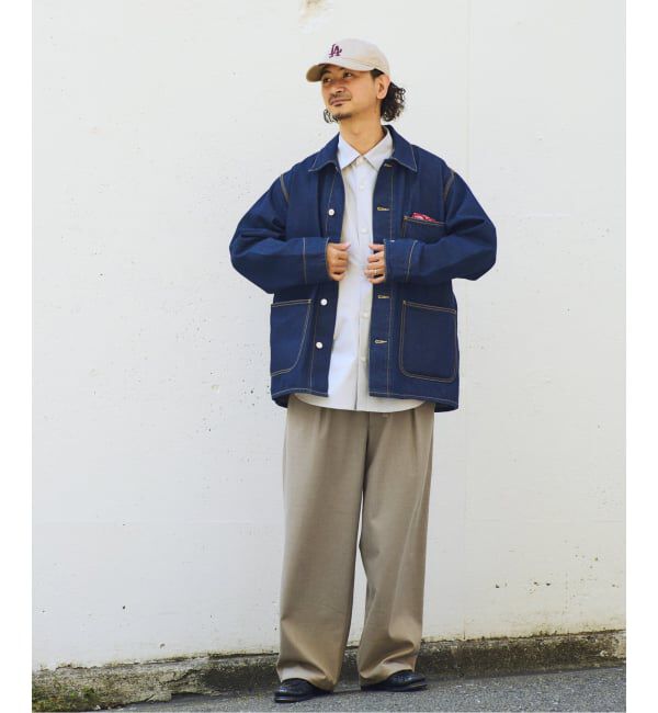 JOURNAL STANDARD relume「ウールブレンド ツイル オーバーパンツ」|スラックス|