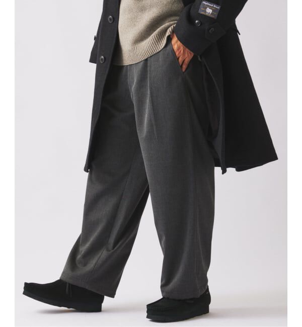JOURNAL STANDARD relume「ウールブレンド ツイル オーバーパンツ」|スラックス|