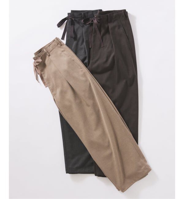 JOURNAL STANDARD relume「ウールブレンド ツイル オーバーパンツ」|スラックス|