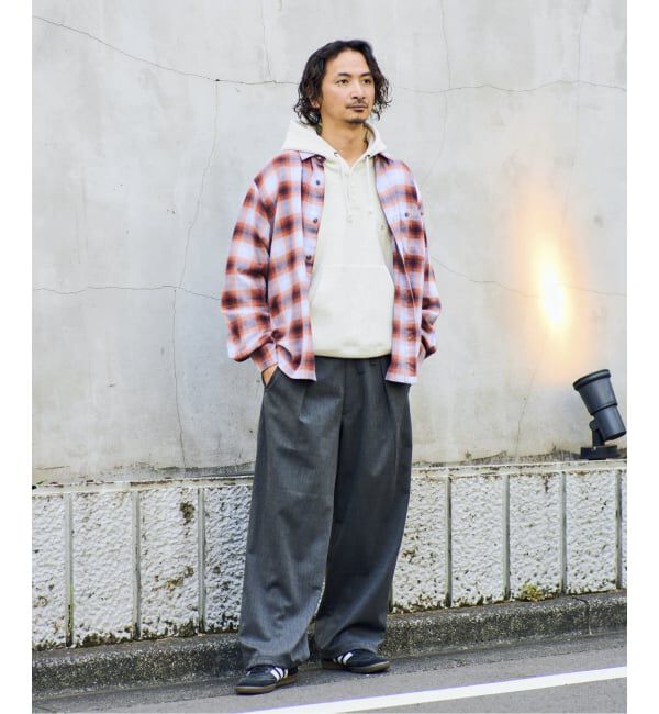 JOURNAL STANDARD relume「ウールブレンド ツイル オーバーパンツ」|スラックス|