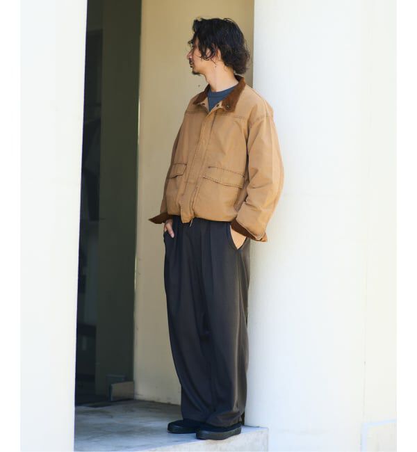 JOURNAL STANDARD relume「ウールブレンド ツイル オーバーパンツ」|スラックス|