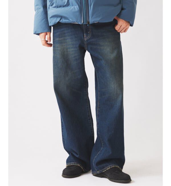 JOURNAL STANDARD relume「スモーキーデニム ワイドパンツ」|デニム|