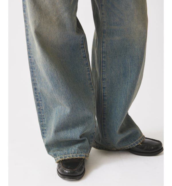 JOURNAL STANDARD relume「スモーキーデニム ワイドパンツ」|デニム|