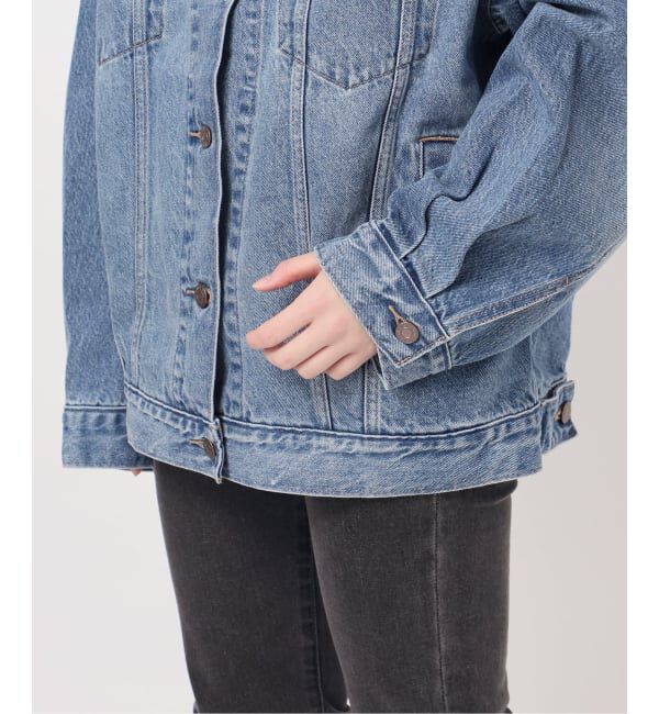 JOURNAL STANDARD relume「［26SS新作］別注【LEVI&rsquo;S】COLLARLESS XL TRUCKER：デニムジャケット」|デニムジャケット|