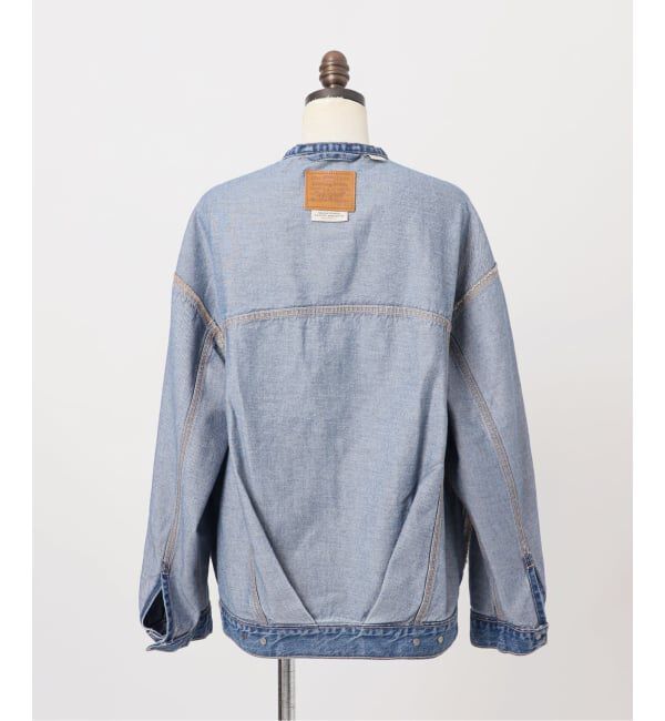 JOURNAL STANDARD relume「［26SS新作］別注【LEVI&rsquo;S】COLLARLESS XL TRUCKER：デニムジャケット」|デニムジャケット|