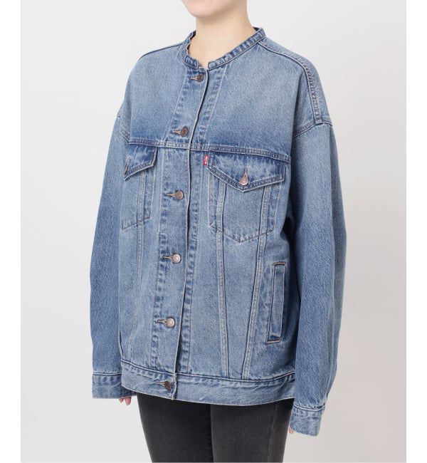 JOURNAL STANDARD relume「［26SS新作］別注【LEVI&rsquo;S】COLLARLESS XL TRUCKER：デニムジャケット」|デニムジャケット|