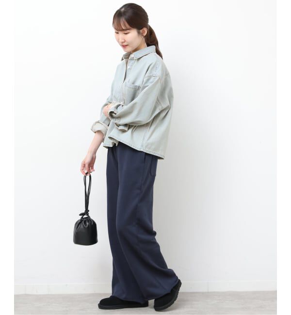 JOURNAL STANDARD relume「クロップドデニムシャツ」|シャツ・ブラウス|