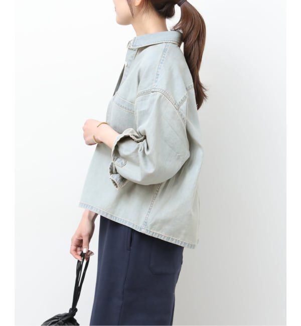 JOURNAL STANDARD relume「クロップドデニムシャツ」|シャツ・ブラウス|