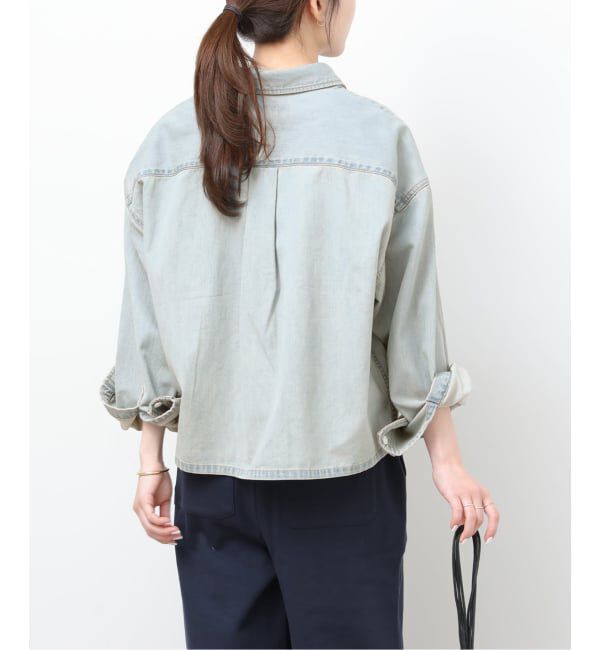 JOURNAL STANDARD relume「クロップドデニムシャツ」|シャツ・ブラウス|