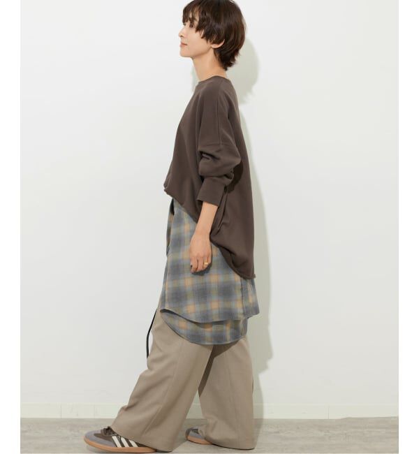 JOURNAL STANDARD relume「《追加4》オーバーサイズロングスウェット」|スウェット・ジャージ|