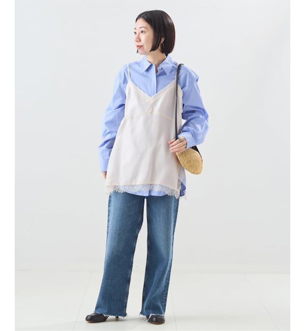 journal standard L'essage「【金子綾さん着用】レースキャミソール」|キャミソール|