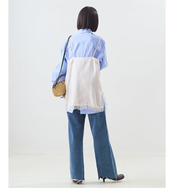 journal standard L'essage「【金子綾さん着用】レースキャミソール」|キャミソール|