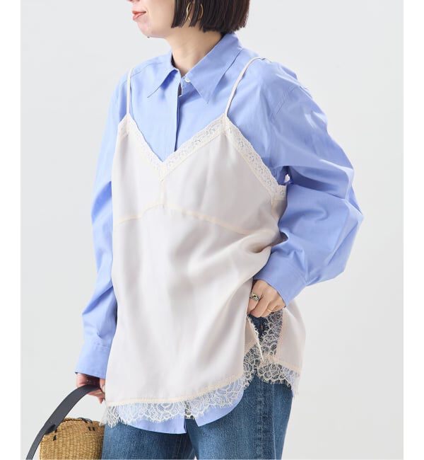 journal standard L'essage「【金子綾さん着用】レースキャミソール」|キャミソール|