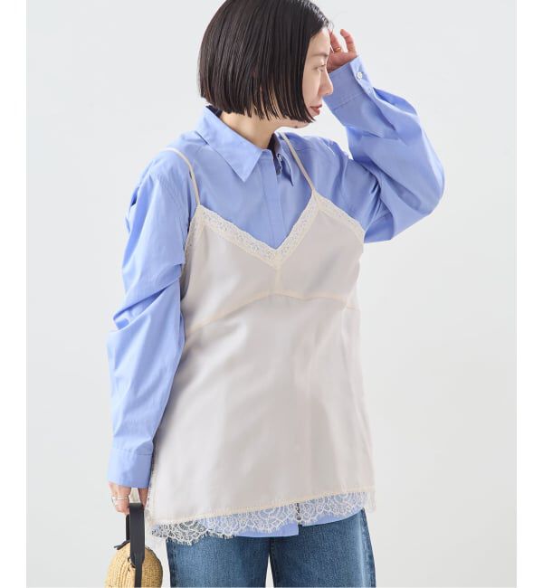 journal standard L'essage「【金子綾さん着用】レースキャミソール」|キャミソール|