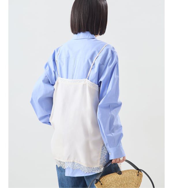 journal standard L'essage「【金子綾さん着用】レースキャミソール」|キャミソール|