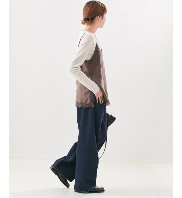 journal standard L'essage「【金子綾さん着用】レースキャミソール」|キャミソール|