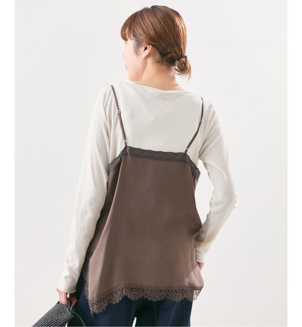 journal standard L'essage「【金子綾さん着用】レースキャミソール」|キャミソール|