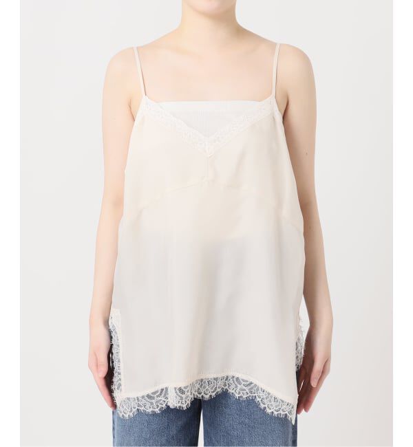 journal standard L'essage「【金子綾さん着用】レースキャミソール」|キャミソール|