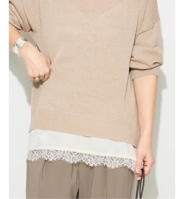 journal standard L'essage「【金子綾さん着用】レースキャミソール」|キャミソール|