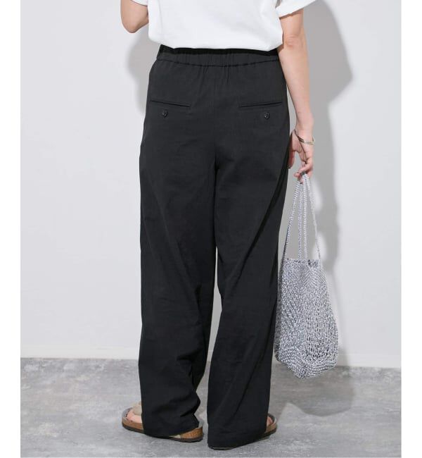 JOURNAL STANDARD「《追加》ウォッシャブルコットンリネンIVISストレートパンツ」|その他|
