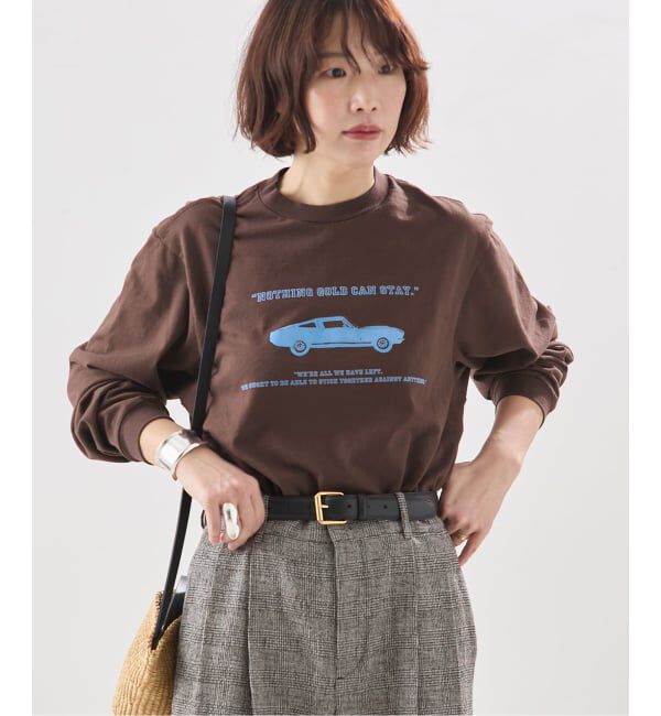 journal standard L'essage「【JANE SMITH/ジェーンスミス】NOTHING GOLD CAN STAY ロンT」|Tシャツ・カットソー|